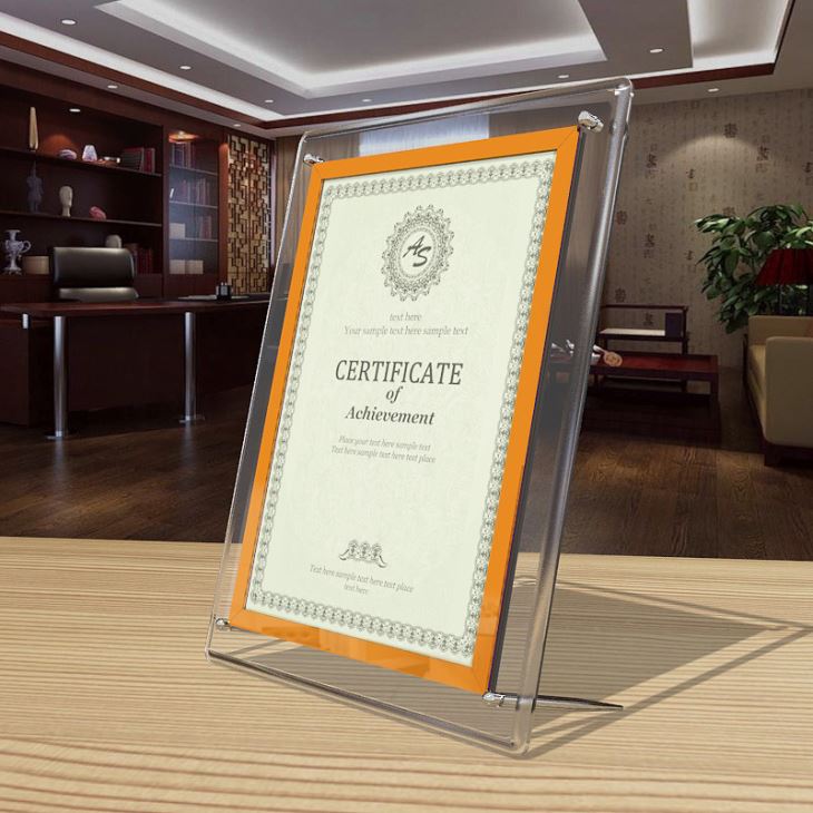 Large Wall Mounted Acrylic Photo Frames Perspex Photo Frames