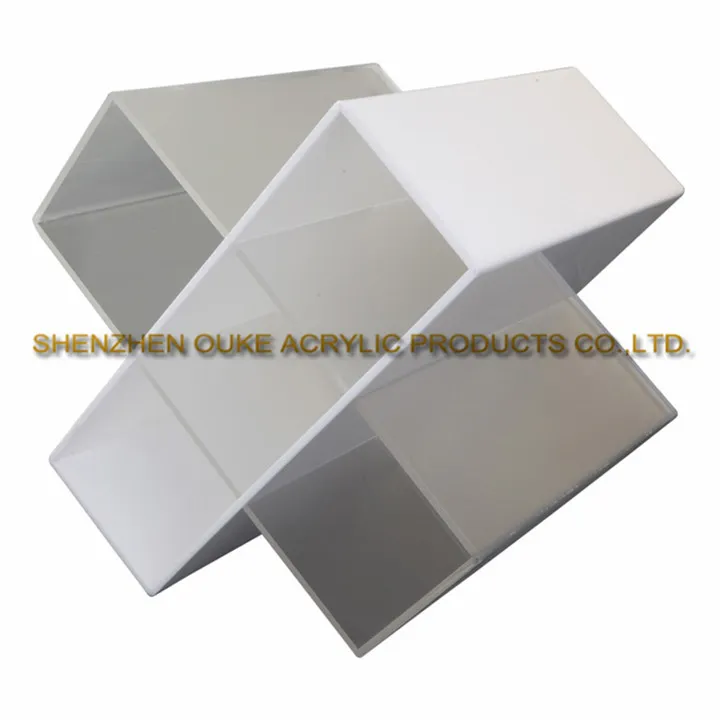 China Custom Desktop 5 Grid Wine Stand Wine Holder Acrylic Wine Rack