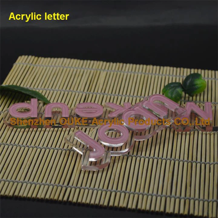 	Custom Decorative Engraving Acrylic Words -Perspex Letters