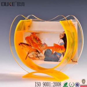 Ķīniešu Piegādātāji Akrila Fish Aquarium bumbas formā tvertnes