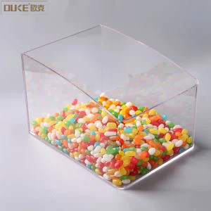 Konteineru plastmasas akrila Candy Box