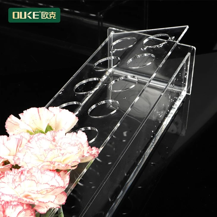 Clear Acrylic Flower Vase